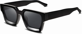 VANLINKER Thick Square Sunglasses for Men Women Retro Chunky Rectangle Shades UV400 Protection VL9731