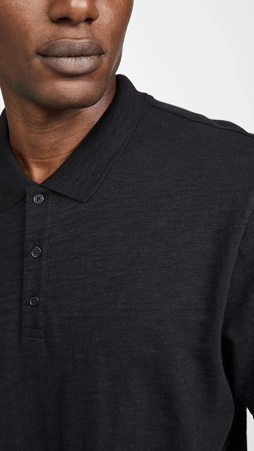 Vince Men's Slub Classic Polo