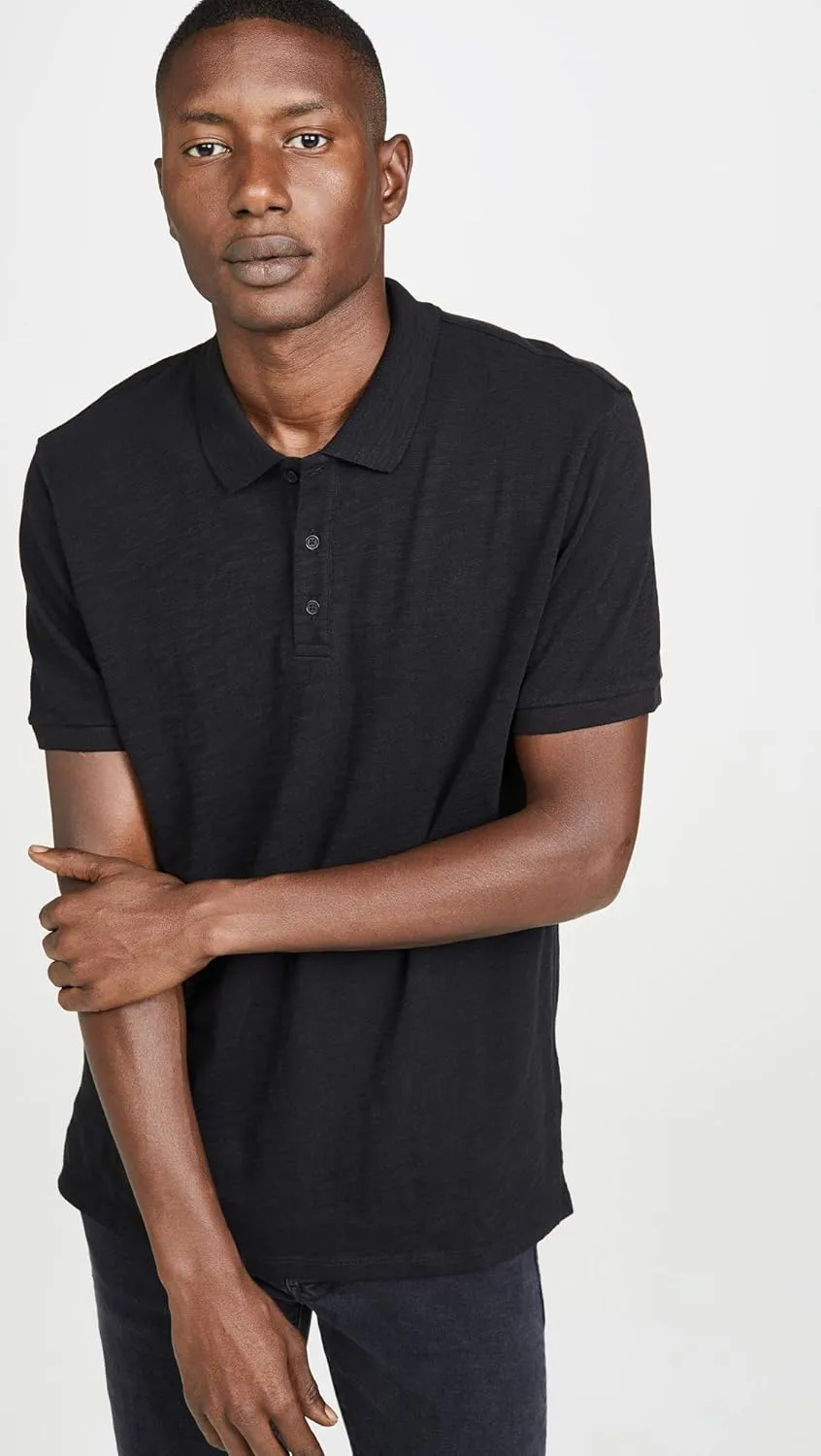 Vince Men's Slub Classic Polo