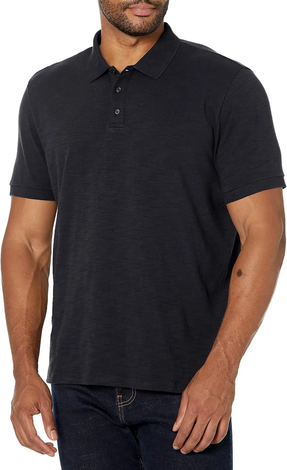 Vince Men's Slub Classic Polo