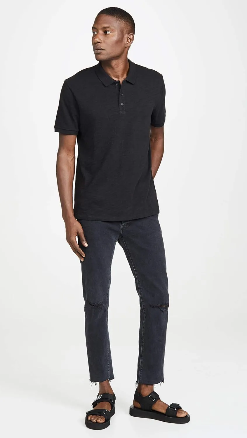 Vince Men's Slub Classic Polo