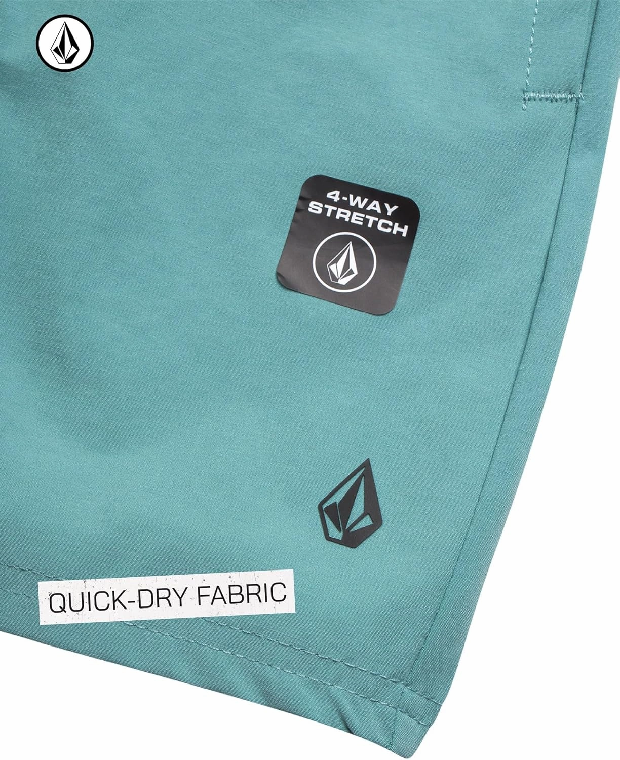 Volcom Toddler Boy Shorts Set - 2 Piece Short Sleeve Graphic Tees and Tech Stretch Shorts for Boys - Toddler Summer Clothes