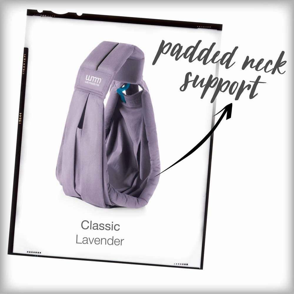 We Made Me Smile Lite Baby Sling, Five Carry Positions, from 3.6-15.9kg, Fuschia
