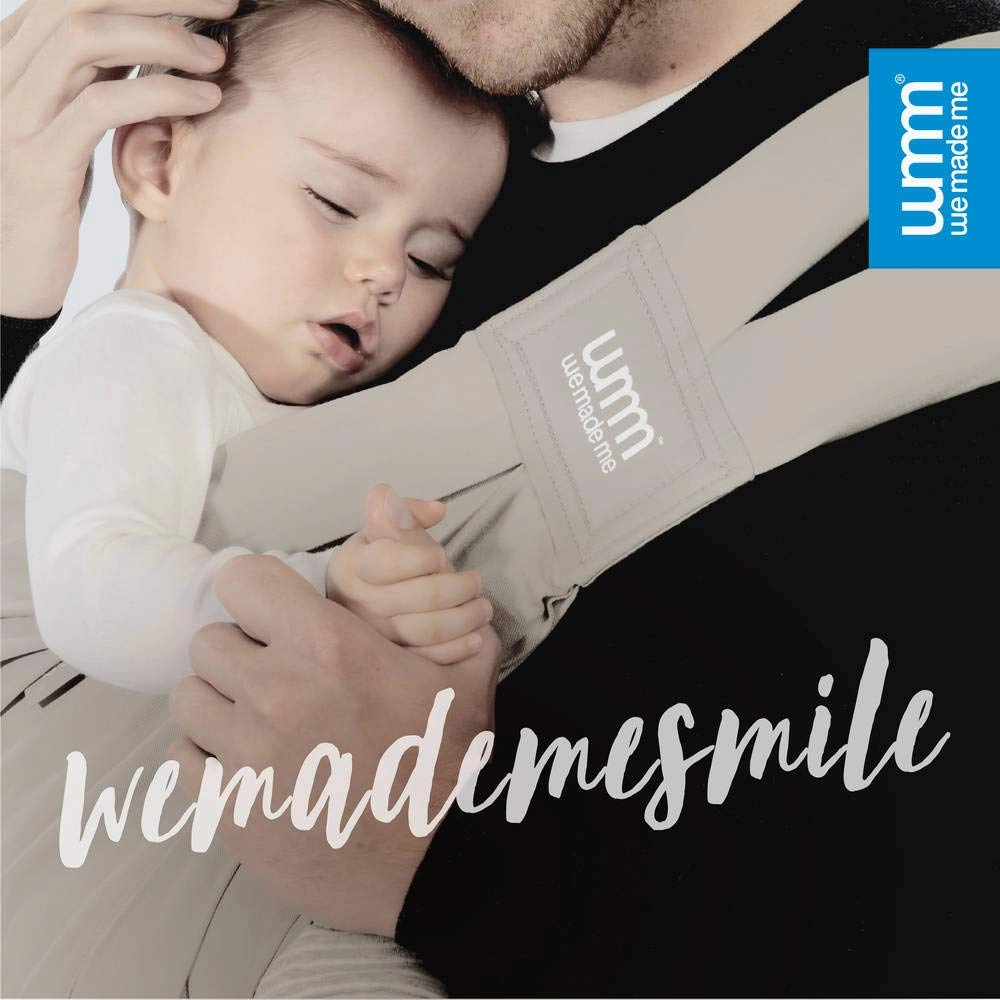 We Made Me Smile Lite Baby Sling, Five Carry Positions, from 3.6-15.9kg, Fuschia