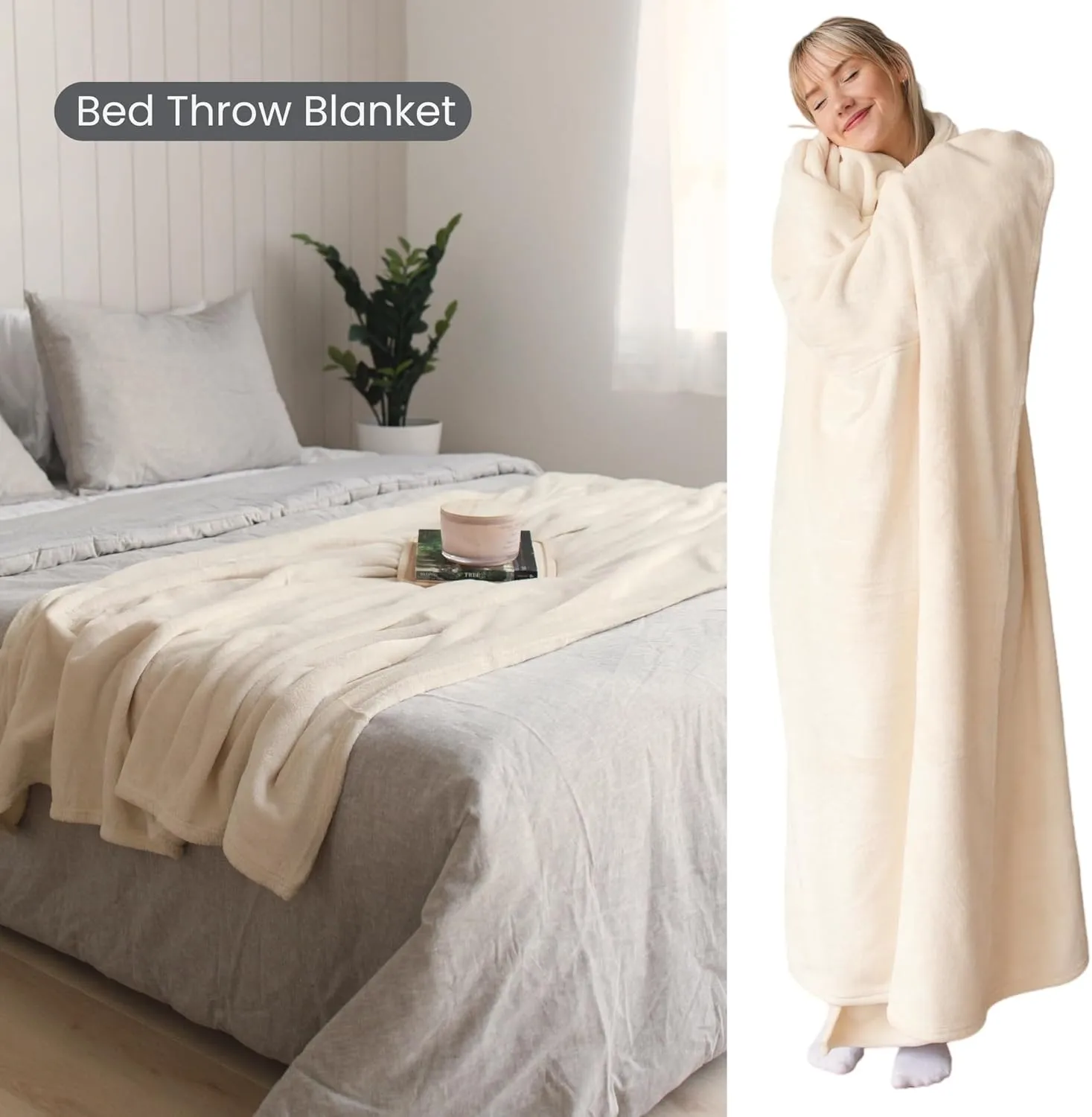 Wearable Blankets for Women - Mothers Day Gifts for Mom - Adult Wearable Blanket Men, Birthday Gifts for Women