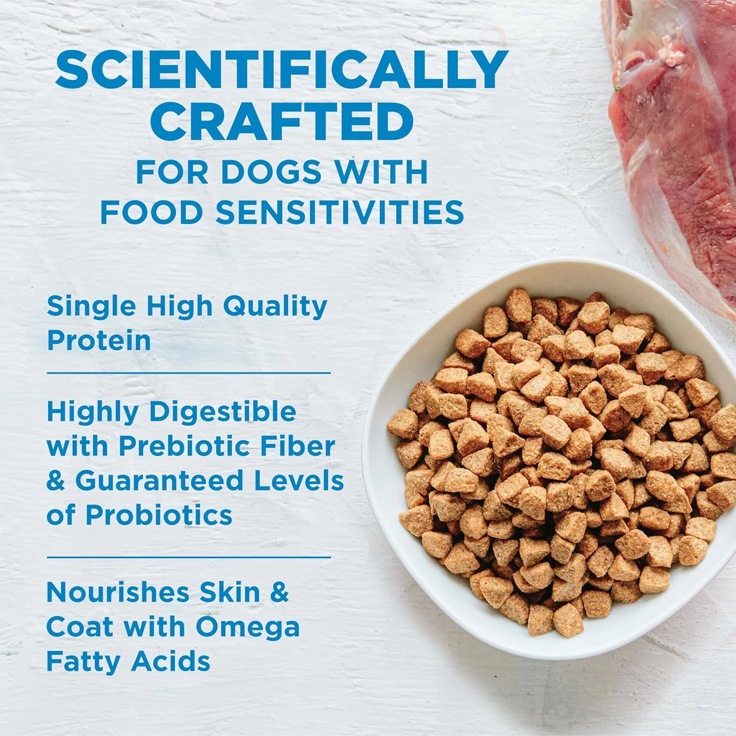 Wellness Simple Limited Ingredient Dry Dog Food for Sensitive Stomachs, Supports Skin & Coat, Small Breed, Grain-Free, Natural, Salmon & Potato Recipe, (10.5-Pound Bag)