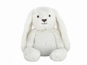 White Bunny Huggie Plush Toy