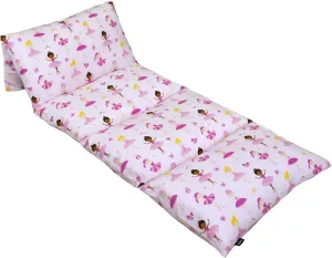 Wildkin Kids Floor Lounger – Pillow Lounger, Travel-Friendly, Ideal for Sleepovers, Fits Standard Pillows - Ballerina