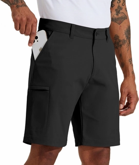 Willit Men's Golf Shorts Stretch Hiking Cargo Shorts Athletic Quick Dry Casual Work Shorts with Pockets 10"