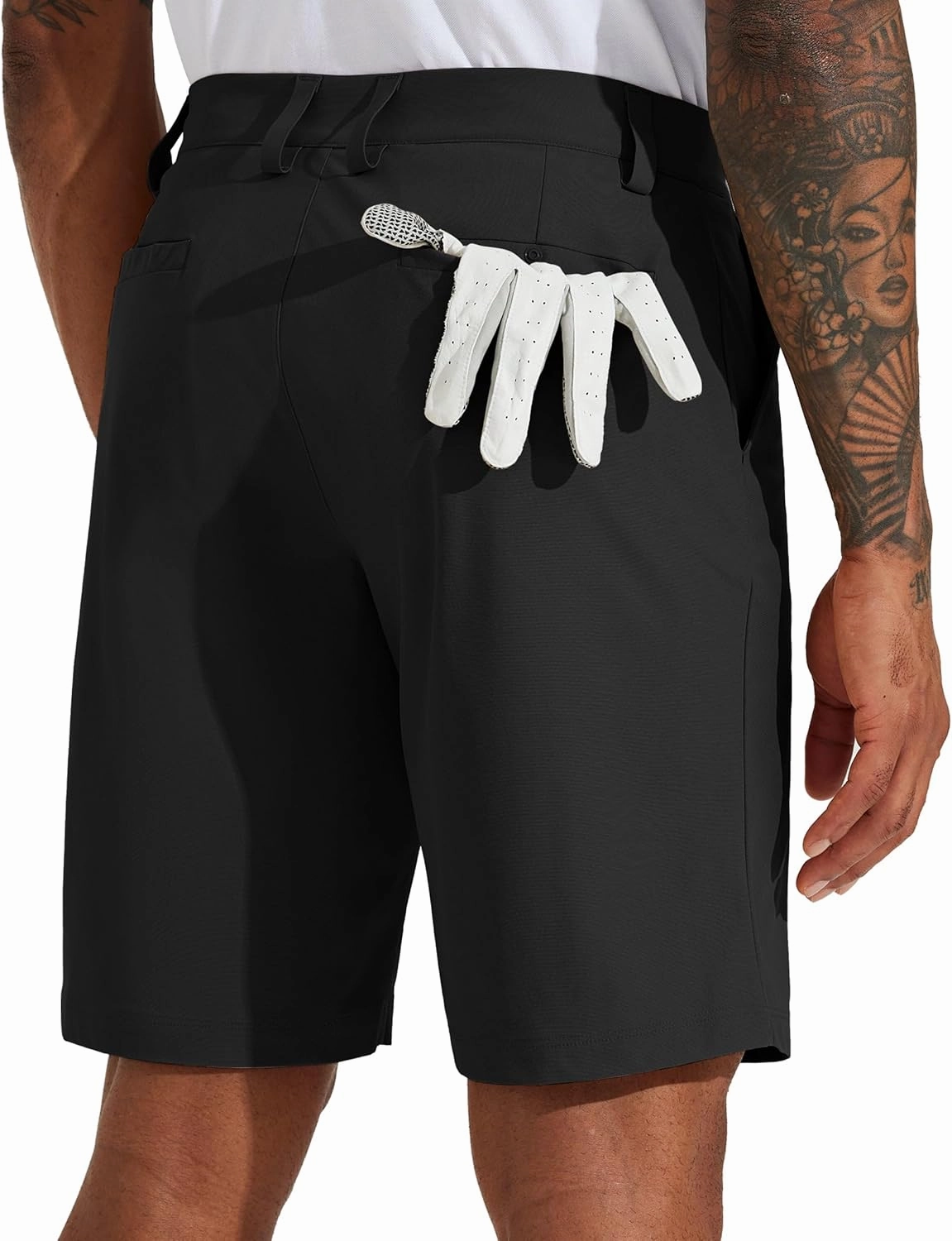 Willit Men's Golf Shorts Stretch Work Dress Shorts Quick Dry Hiking Athletic Casual Shorts with Pockets 10"