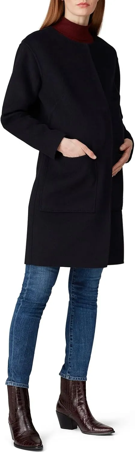 Women's Classic Pocket Front Coat