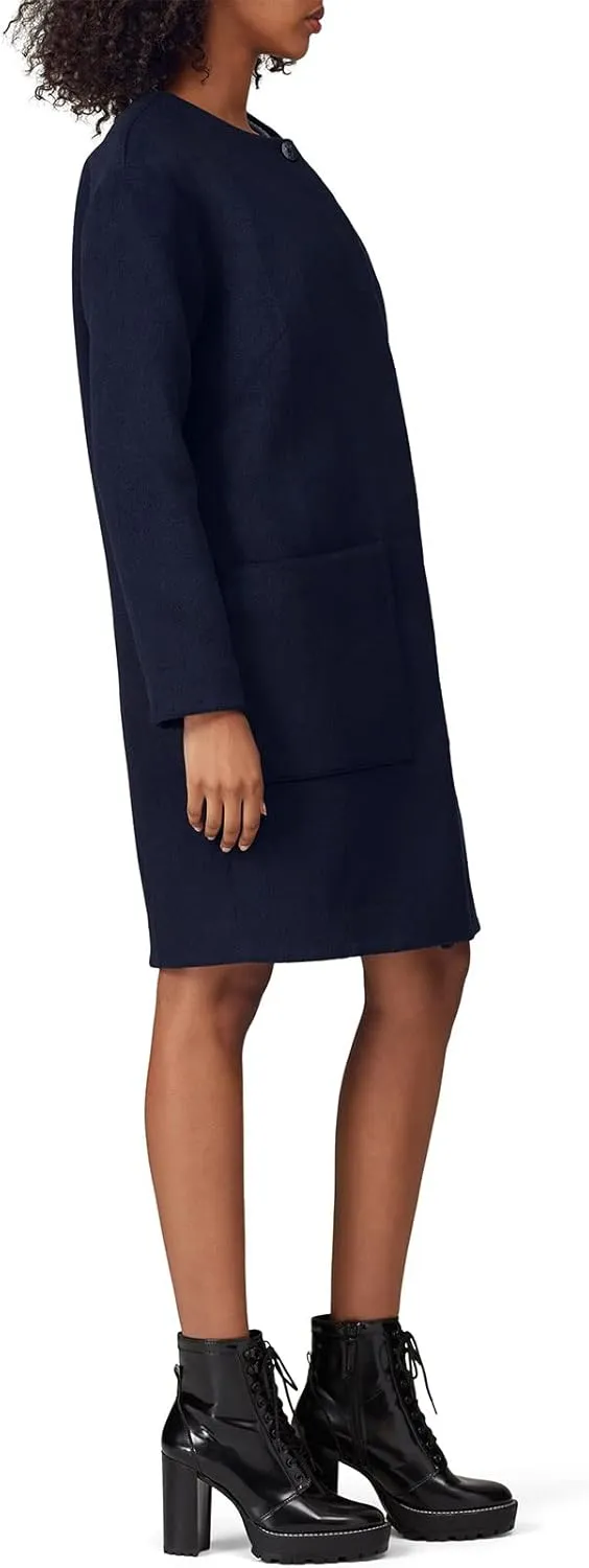 Women's Classic Pocket Front Coat