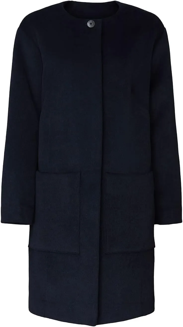 Women's Classic Pocket Front Coat