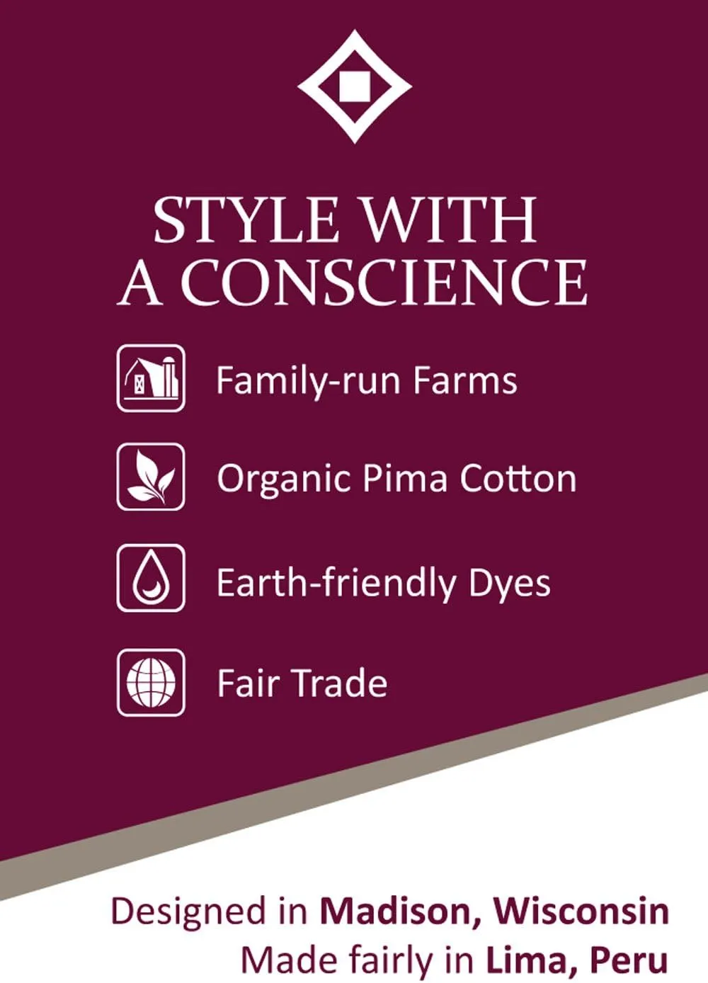 Women's Organic Pima Cotton Long Sleeve V-Neck T-Shirt