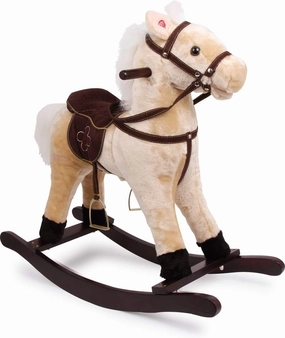 wooden toys Rocking Horse Shaggy Designed for Children Ages 3  Years, Medium