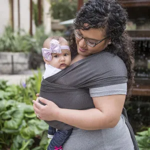 Wrap - Versatile Water & Warm Weather Baby Carrier | Made in USA with Safety Tested Fabric, CPSIA & ASTM Compliant | Lightweight, Quick Dry (Baby Shark, One Size)