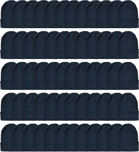 Yacht & Smith Winter Beanie Hats Bulk for Men & Women, Wholesale Winter Hat Beanies, Homeless Donation Shelters