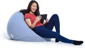 Yogibo Pod X Small Bean Bag Lounger Chair for Adults and Teens with Filling, Soft, Plush, Comfy, Sensory Lounge Beanbag, Washable Cover, Rain