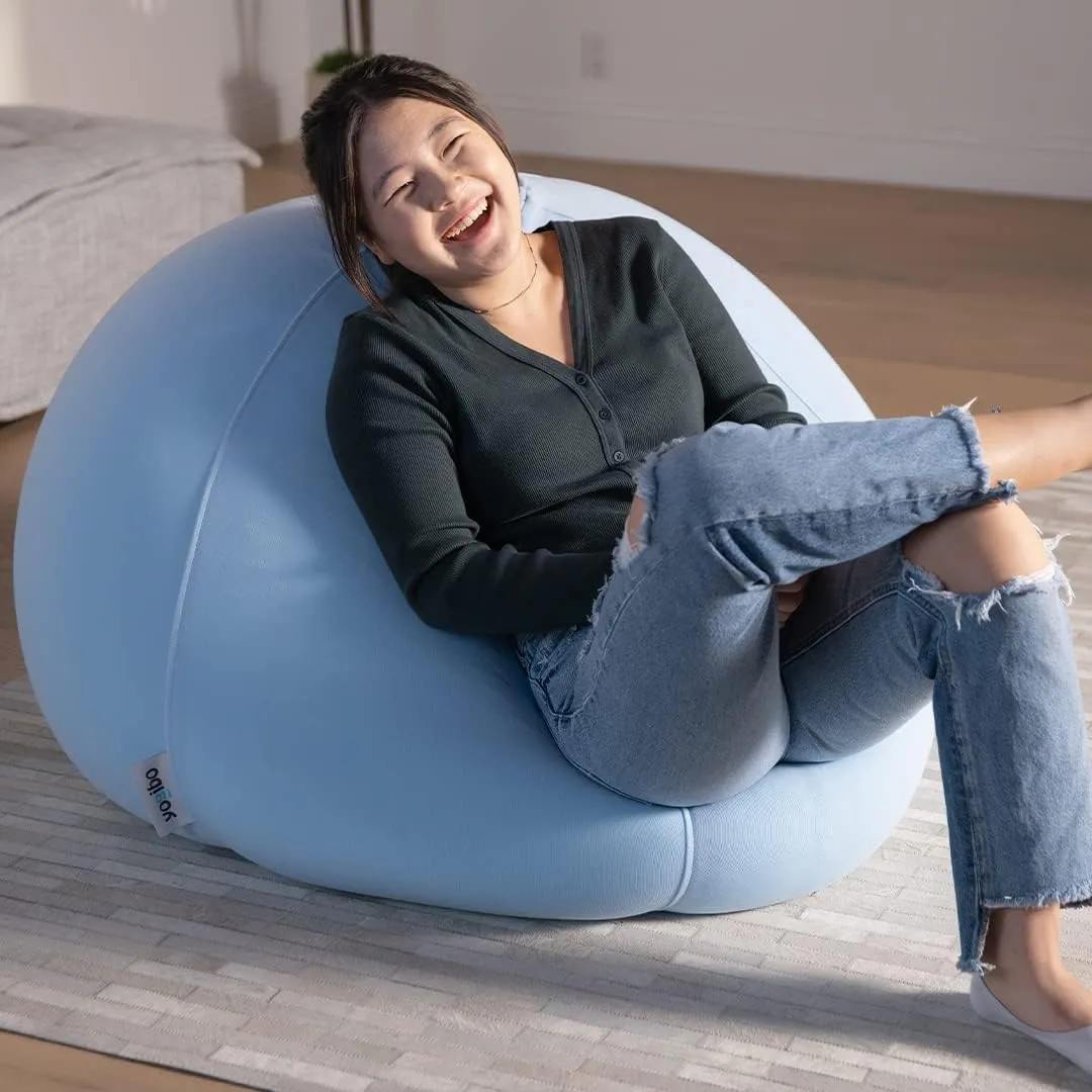 Yogibo Pod X Small Bean Bag Lounger Chair for Adults and Teens with Filling, Soft, Plush, Comfy, Sensory Lounge Beanbag, Washable Cover, Rain
