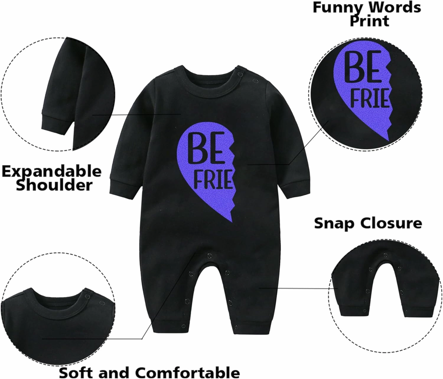 YSCULBUTOL Baby Twins Bodysuit with hat Born Together Friend Forever Baby boy Clothes Toddler Girl Clothes