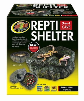 Zoo Med Repti-Shelter 3 In 1 Cave Medium